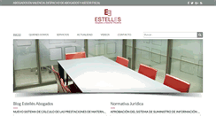 Desktop Screenshot of estellesabogados.com